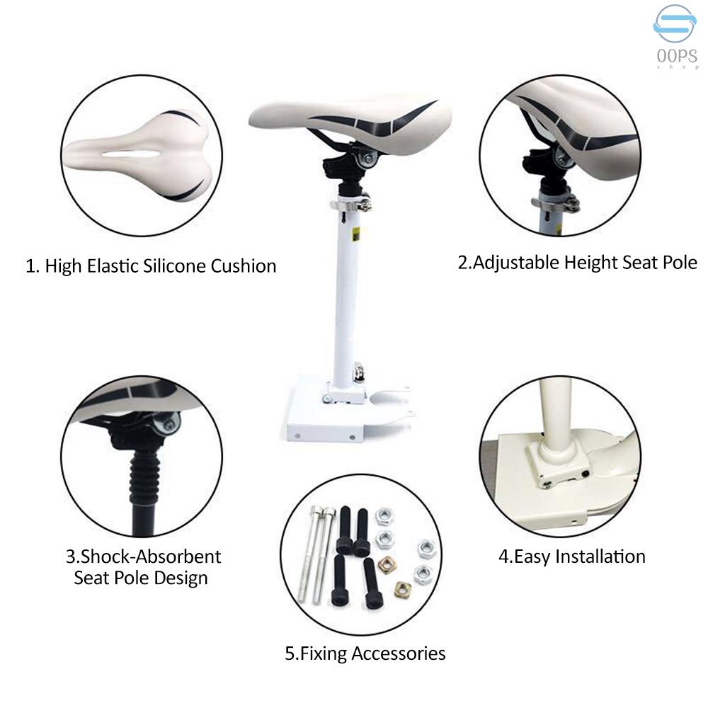 Yên Xe Có Thể Điều Chỉnh Độ Cao Dành Cho Xe Trượt Điện Xiaomi M365 Scooter