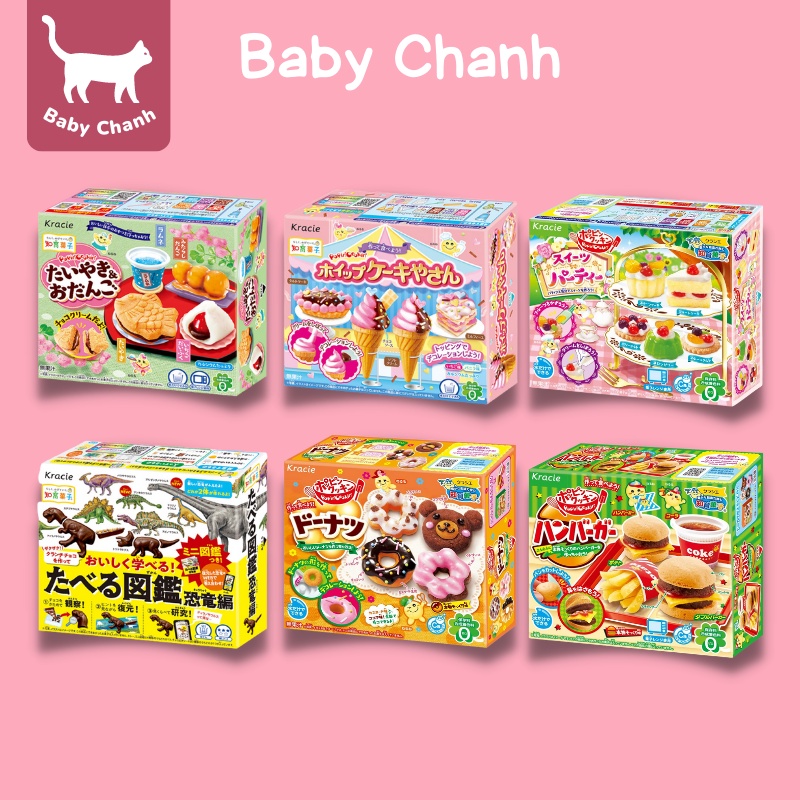 Popin Cookin đồ chơi nấu ăn Nhật Bản có thể ăn được