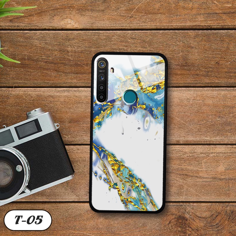 Ốp cường lực kính in 3D cho Realme 5/ 5S/ 5I