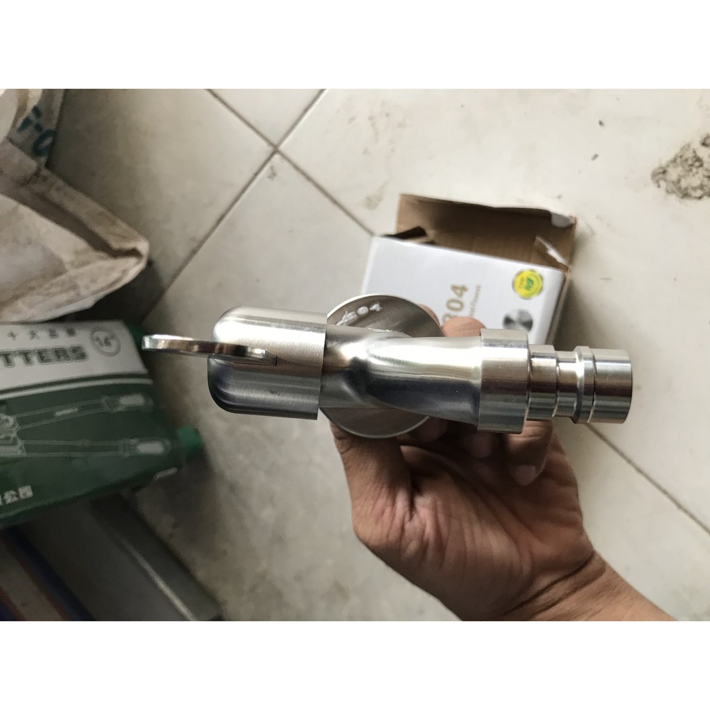 vòi hồ inox 304 ren 21 và ren 27