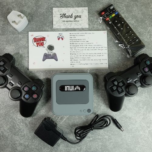 Máy chơi game INUI - X1 Pro, Android Box  4K HDMI - Hơn 50+ Hệ Giả Lập PSP/PS1/NEOGEO....Bảo Hành 12 Tháng Chính Hãng