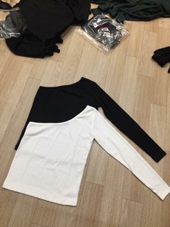 Áo lệch vai 1 tay