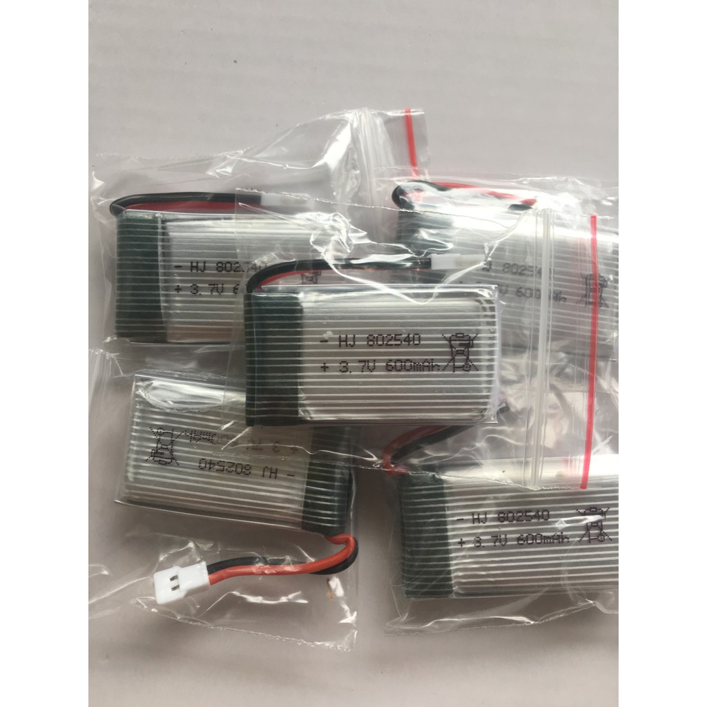 Pin máy bay điều khiển, pin 3.7V 600mah, flycam, đồ chơi