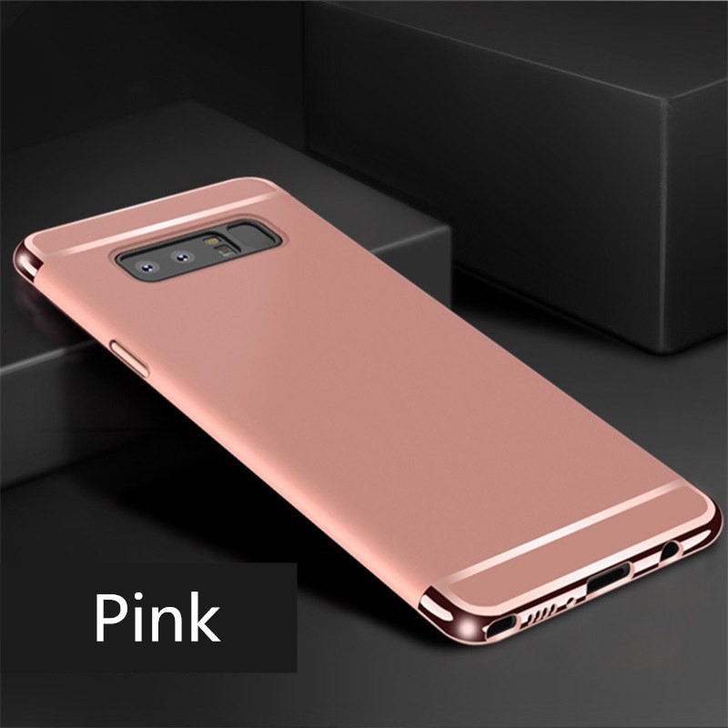 Luxury 360 full 3in1 PC case for Samsung Galaxy Note 8 S7 edge Matte Hard Cover