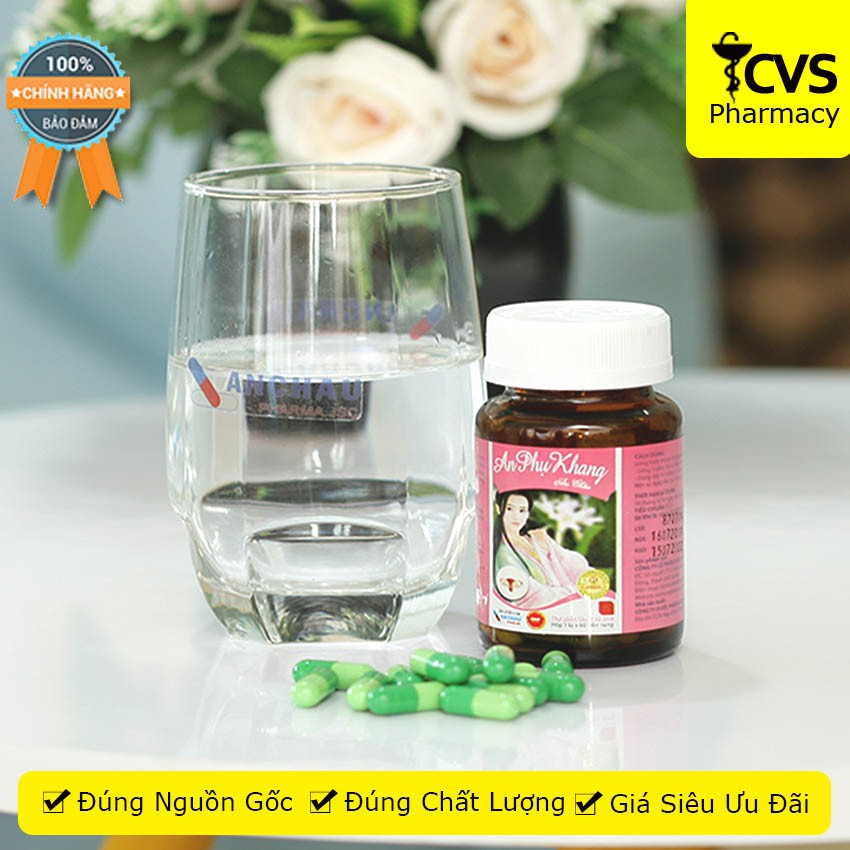 An Phụ Khang An Châu Plus mới - 60 viên uống giảm u xơ, u nang dành cho phụ nữ - cvspharmacy