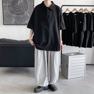 Áo Polo Nam Nữ Trơn Ulzzang Có Cổ Tay Lở Vải Cá Sấu Cotton Phong Cách Trẻ Trung, Chuẩn Form Màu Trắng, Đen