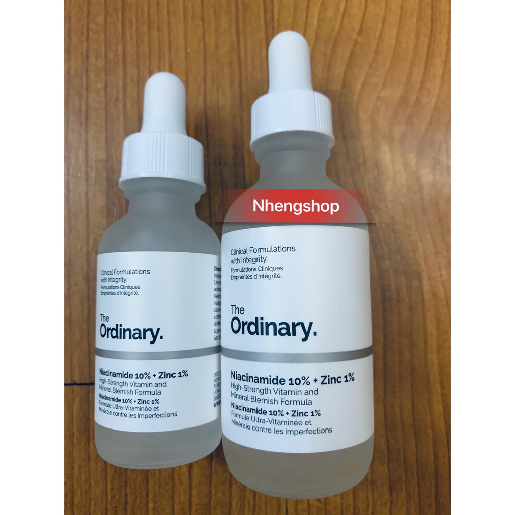 Tinh chất Niacinamide 10% + Zinc 1% - The Ordinary