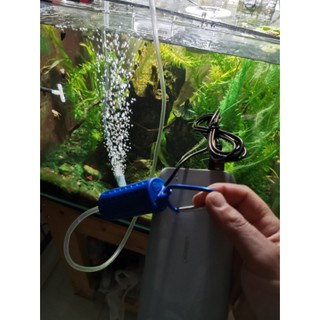 Máy sục oxy bể cá, kết nối USB siêu êm cho bể cá nhỏ gọn, tiết kiệm điện