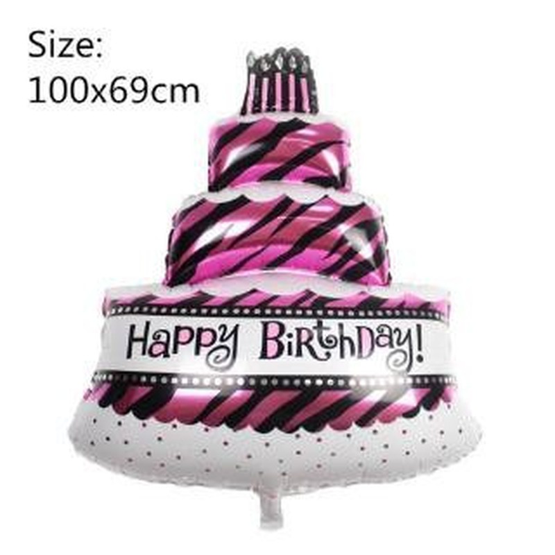 Set 33 Bong Bóng Trang Trí Tiệc Sinh Nhật Cho Bé