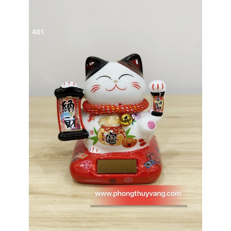 🔸️Mèo Thần Tài vẫy tay Năng Lượng Mặt Trời 12cm | BigBuy360 - bigbuy360.vn