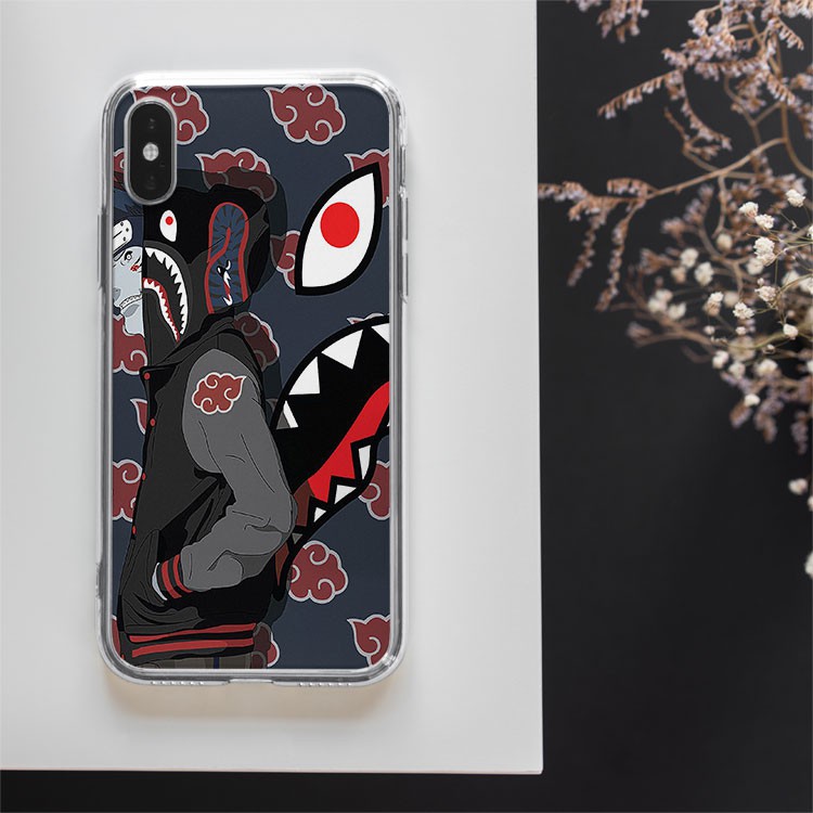 Vỏ ốp hình bape nhật bản ốp lưng ip chống bẩn Iphone 7/8/8Plus/X/Xs/Xs Max/11/11 Promax/12/12 Promax BAPPOD00216