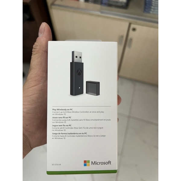 USB XBox wireless Adapter Receiver Tay Cầm Xbox One / Xbox One S/ Xbox Series X