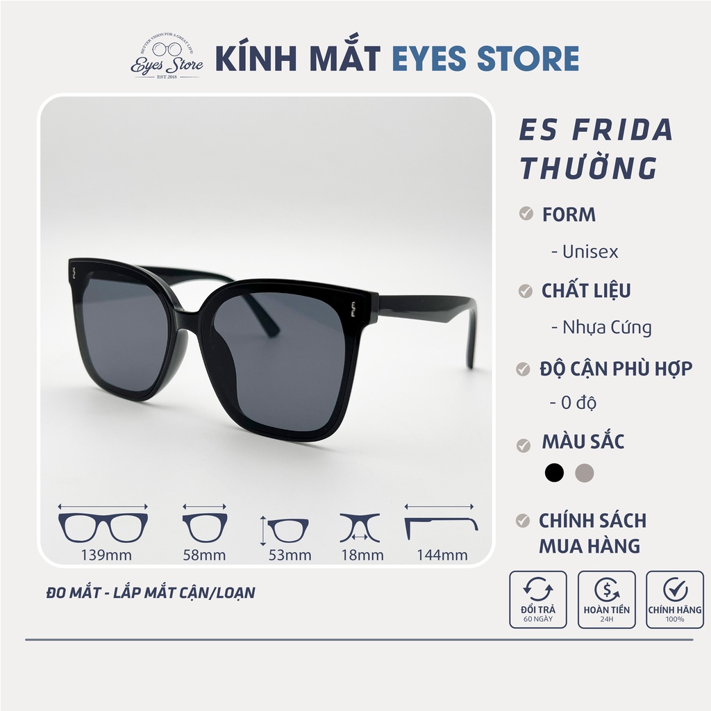 Kính Mát Nam Nữ EYESSTORE Frida - Chống Tia UV400