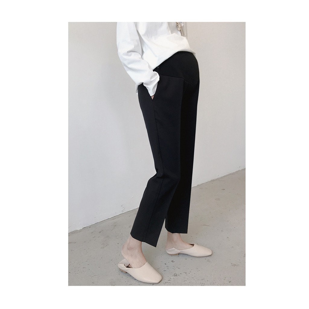 Quần Bầu Xinh Quần Vải Bầu Quần Baggy Bầu Quần Bầu Lửng Trẻ Trung Năng Động Q213
