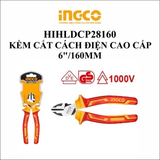 6inch- kìm cắt cách điện 1000v ingco hihldcp28160