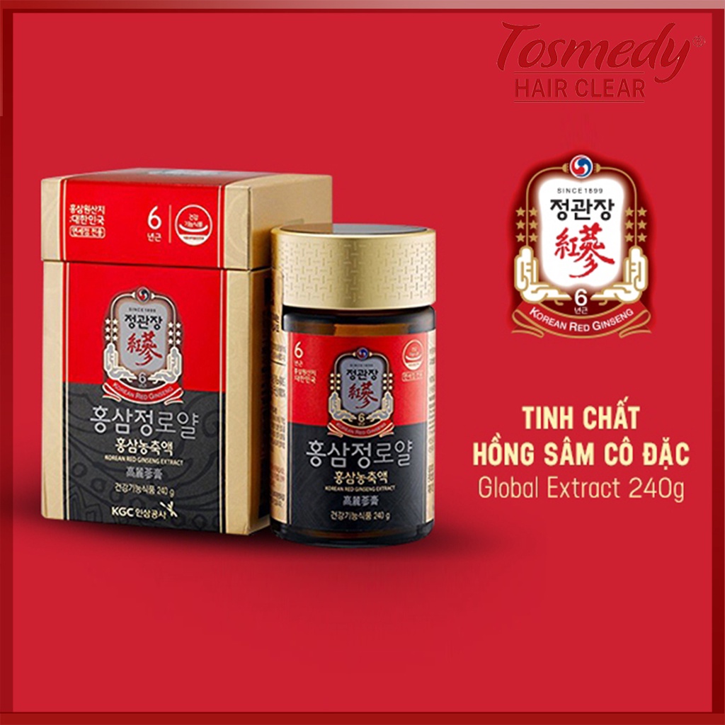 Tinh Chất Hồng Sâm Cô Đặc Hàn Quốc KGC Cheong Kwan Jang Global Extract - 240gr | Cao sâm KGC 240gr