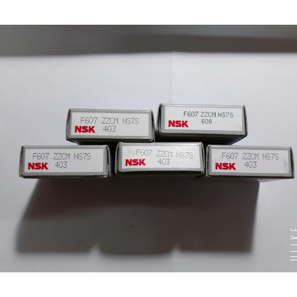 Vòng Bi Mặt Bích F607 ZZCM kích thước 6.7mm x 19mm x 6.0mm.