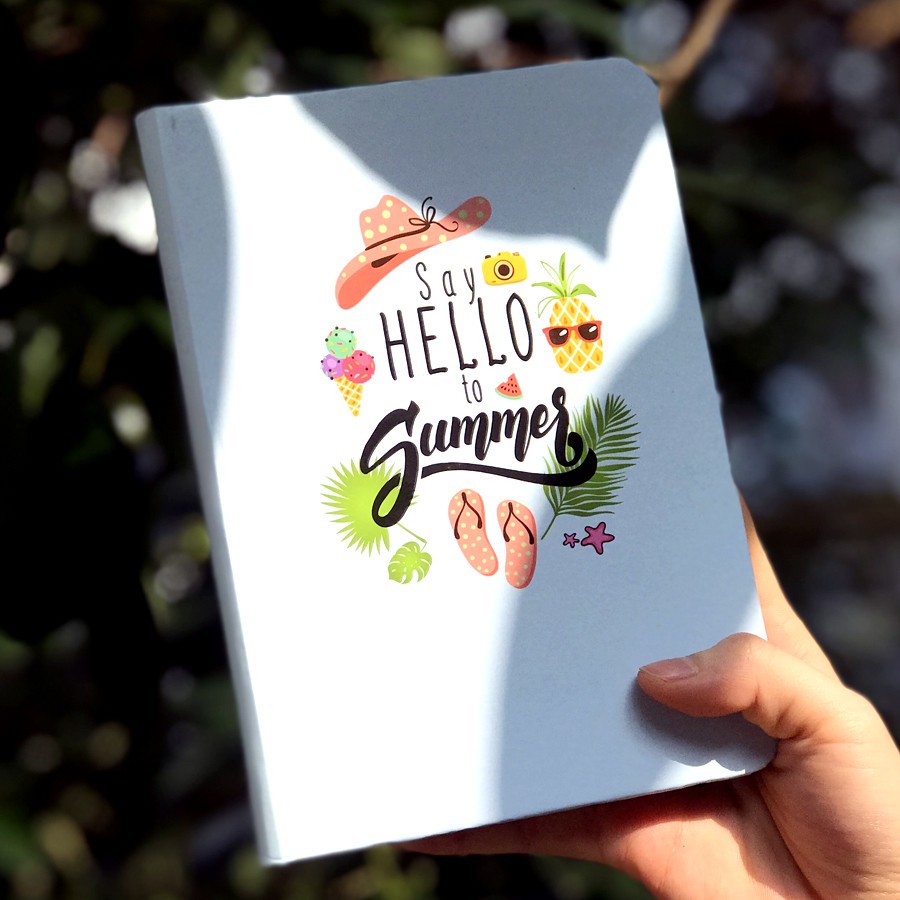 Notebook: Say Hello To Summer ( Xin chào mùa hè )