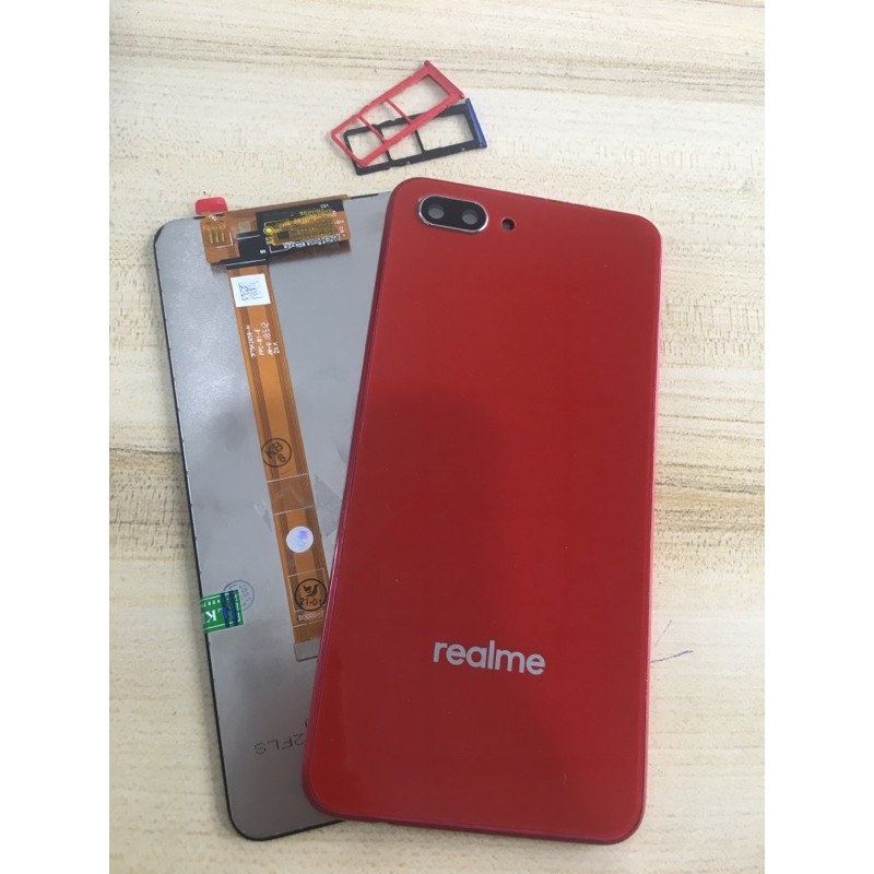COMBO BỘ VỎ + MÀN HÌNH REALME C1 ZIN HÀNG CAO CẤP ( TẶNG KÈM KHAY SIM )