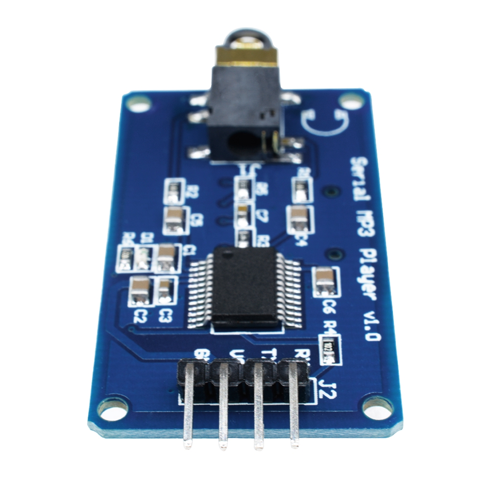 【READY STOCK】YX5300 UART Expansion Board Module Control Serial MP3 Music Player Module For New Arduino/AVR/ARM/PIC