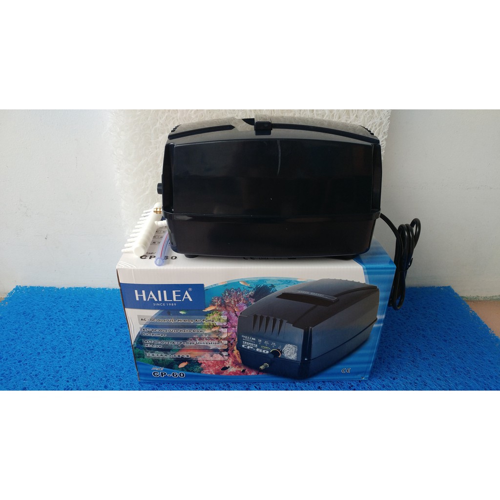 Máy sủi tích điện Hồ Koi Hailea CP 60