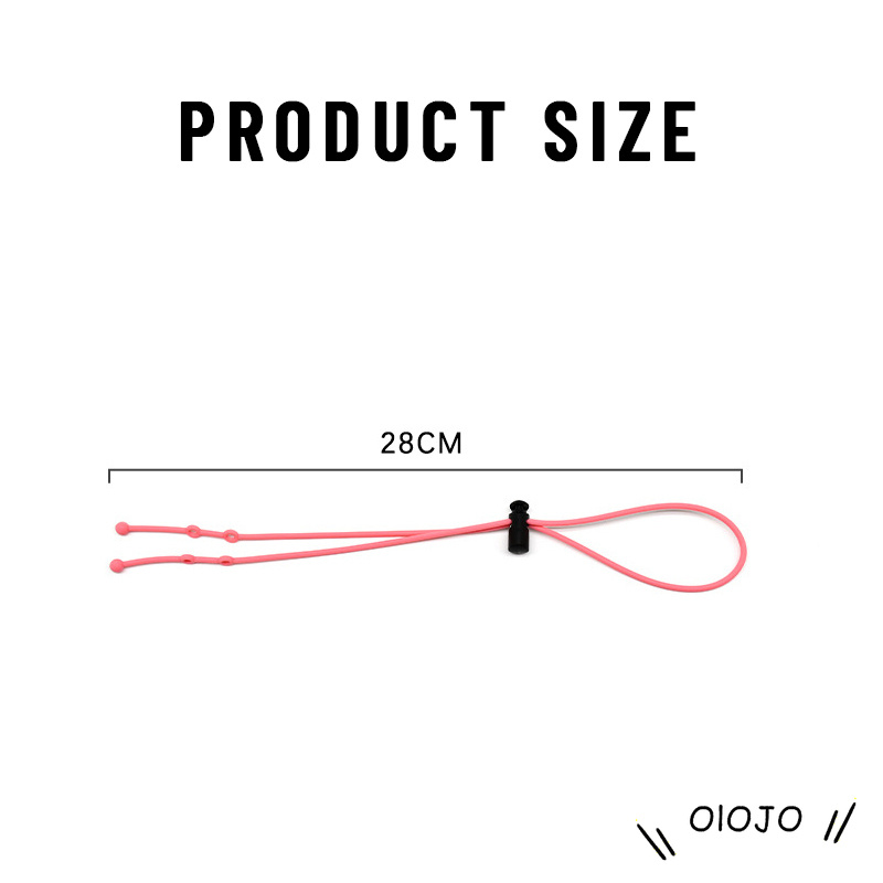 Silicone Dây Đeo Khẩu Trang Bằng Silicon Chống Thất Lạc Tiện Dụng Cho Người Lớn / Trẻ Em