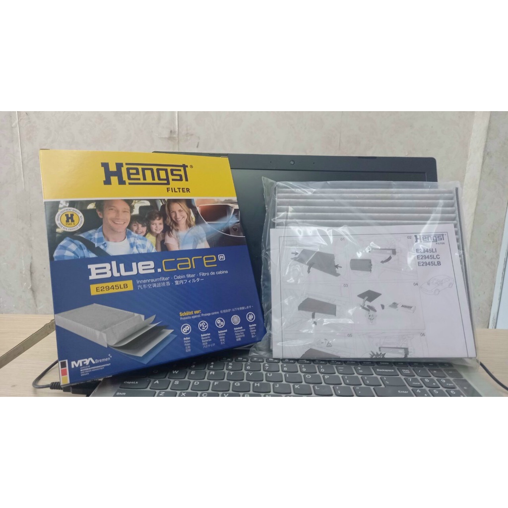 Lọc gió điều  E2945LC-LB cho  Toyota Camry, Vios, Innova, Fortuner, Yaris, Lexus, Mazda CX8...