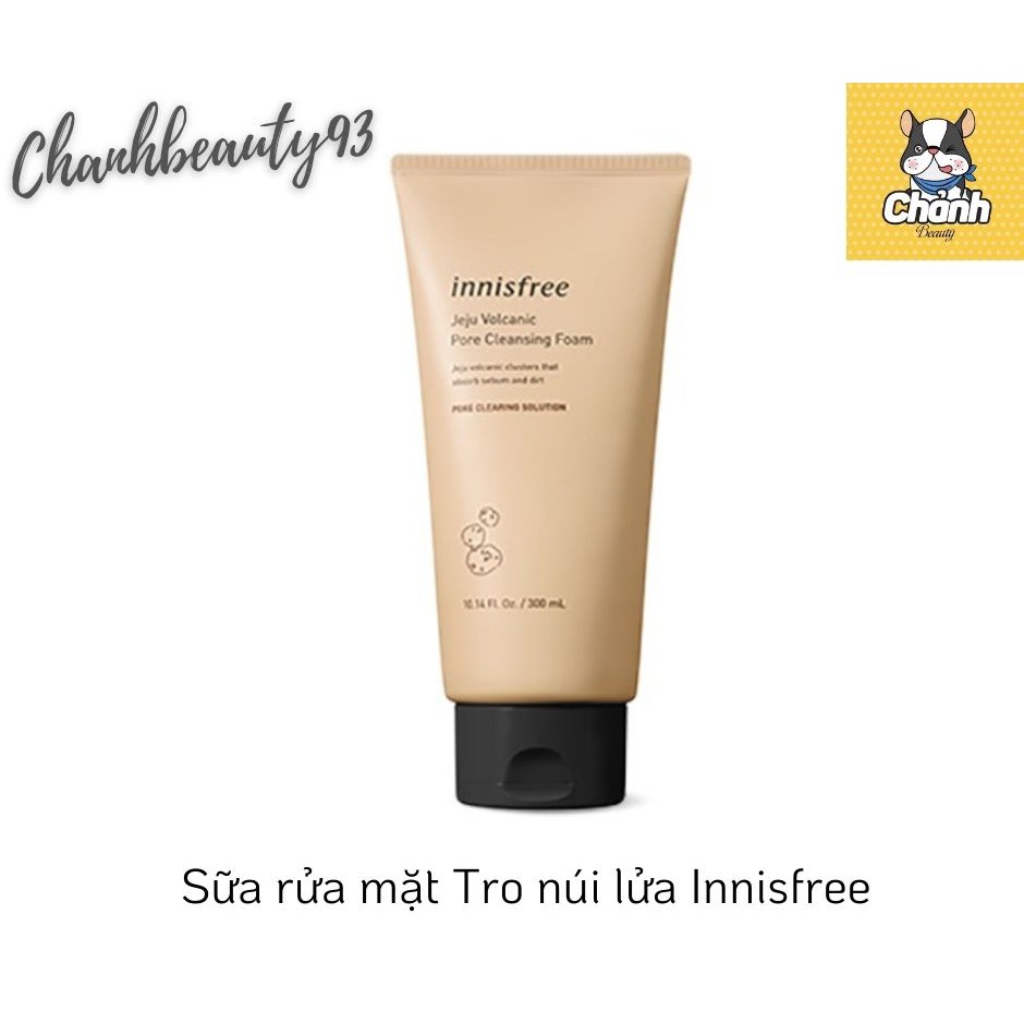 Sữa Rửa Mặt Tro Núi Lửa nâu Innisfree