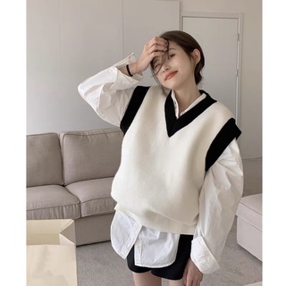 (Trả order cho khách ) Áo gile màu be