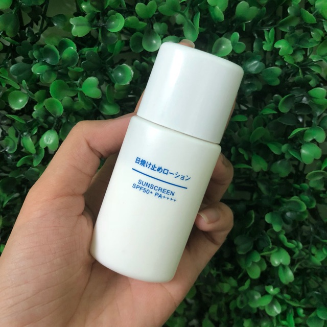 Kem chống nắng vật lý Muji Sunscreen spf50 pa+++ 30ml