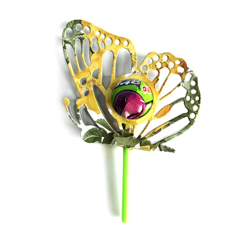 Khuôn Cắt Giấy Làm Giá Đỡ Kẹo Mút / Kẹo Mút / Bươm Bướm DIY Trang Trí Nhà Cửa