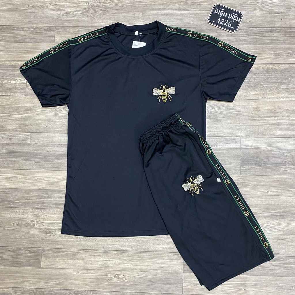 BỘ ĐỒ NAM MÙA HÈ THÊU ONG TRẮNG VIỀN XANH kèm ảnh thật - Diệu Diệu 1226 | BigBuy360 - bigbuy360.vn