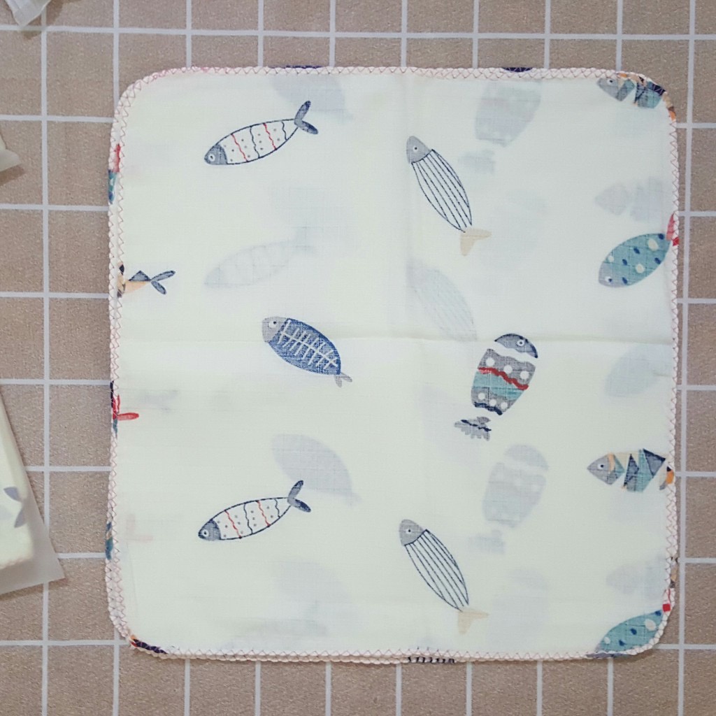 Set 10 khăn sữa hàng cao cấp Aden &amp; Anai mềm mại cho bé ( 32x32cm)