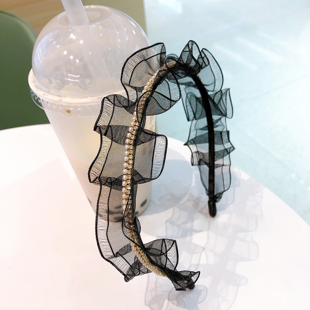 Băng đô tạo dáng kiểu hoa thời trang đáng yêu dành cho cô dâu