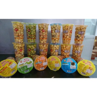 Bỏng ngô vị caramen, phô-mai, mật ong, trà xanh hộp 90g