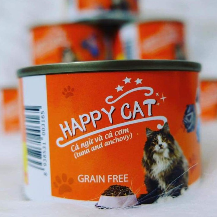 Thức ăn cho mèo pate Happy Cat 160g-SIÊU TIẾT KIỆM cat happy!pate Happy cat