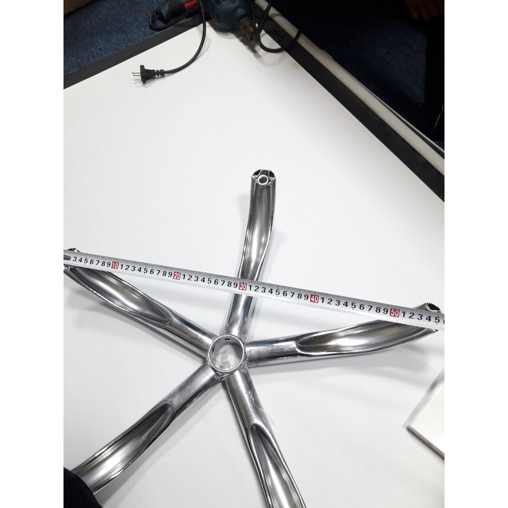Chân sao ghế văn phòng - chân hợp kim mạ inox | BigBuy360 - bigbuy360.vn