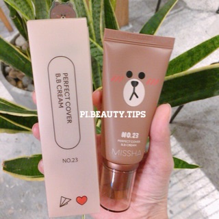 KEM NỀN MISSHA PERFECT COVER BB CREAM LINE FRIEND