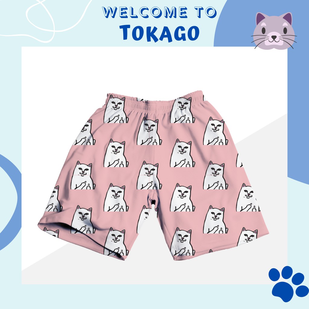 Quần short hoạt hình Bad Cat - Con mèo hư hỏng | BigBuy360 - bigbuy360.vn