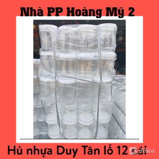 [lố 12 cái ]Hủ nhựa tròn - Hủ nhựa vuông - Lố 12 cái