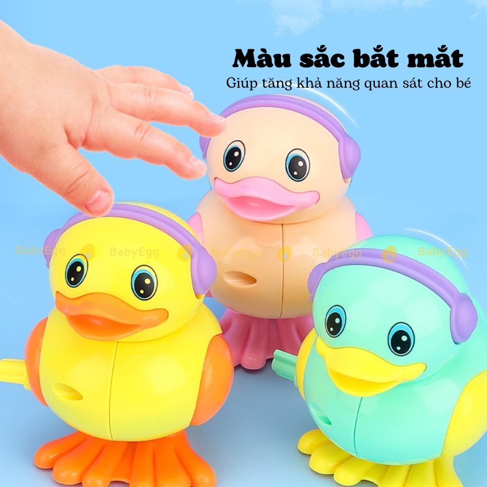 Đồ chơi trẻ em gà con vặn cót bật nhảy chạy trớn cho trẻ em bé trai bé gái 6m 12m 1 2 3 4 tuổi babyegg baby egg