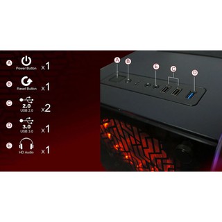 Vỏ cây Gaming Case Xigmatek NYX ( Mini Tower )