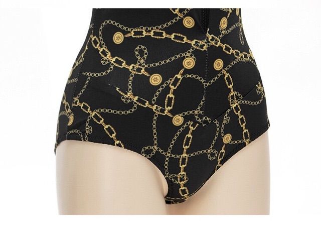 Bikini Áo Tắm Dài Tay Quảng Châu LMD36 Hottrend 2021 Khoá Kéo Ôm Body Che Khuyết Điểm Hoạ Tiết Sang Chảnh Sexy | BigBuy360 - bigbuy360.vn