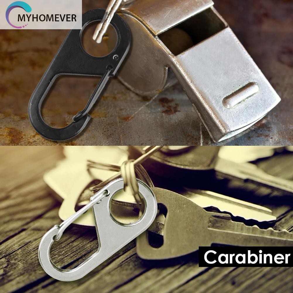 Móc khóa carabiner hình số 8 đa dụng chất lượng cao