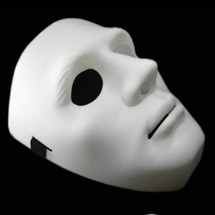 Mặt Nạ Hóa Trang Dạ Hội Màu Trắng Phong Cách Hip Hop jabbawockeez trong phim người 3 mặt