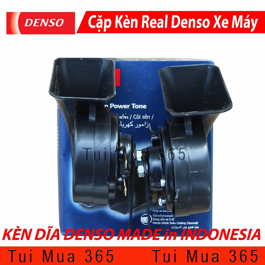 Cặp kèn Sò Denso 12V độ cho xe máy