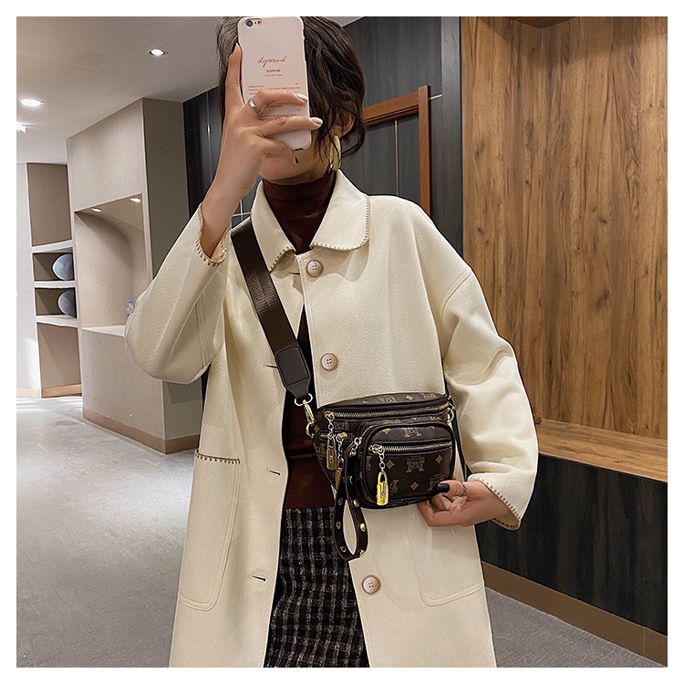 Túi xách nữ đeo vai phong cách Hàn Quốc kiểu dáng bao tử chất da mềm mịn Capucha T145