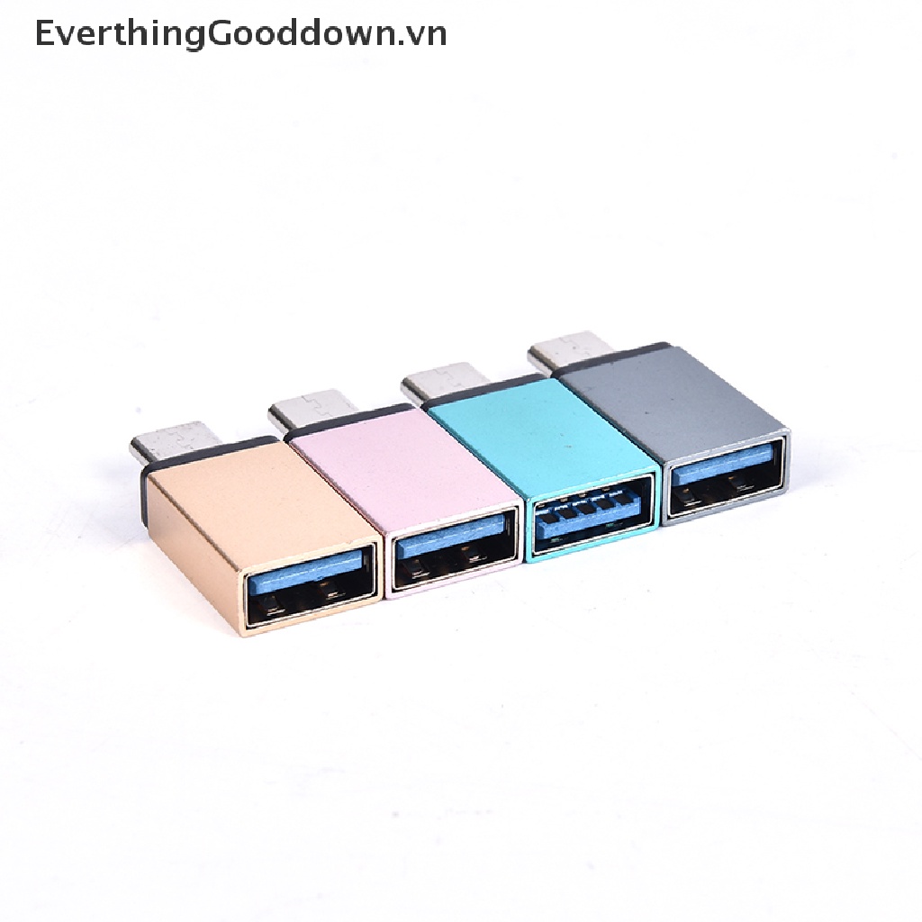 Đầu Nối Chuyển Đổi USB Female Sang OTG USB Type C Male
