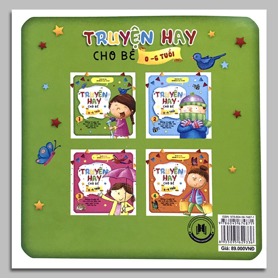 Sách - Truyện hay cho bé 0-6 tuổi (Tập 1) (HH)