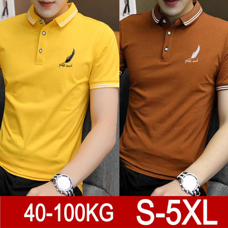 Áo thun polo BEFOYI XY007 ngắn tay size lớn kiểu dáng đẹp cho nam